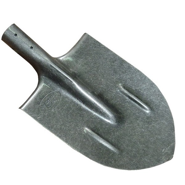 Лопата штыковая рельсовая сталь усиленная без черенка