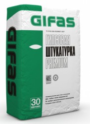 Штукатурка гипсовая Gifas Premium, 30кг