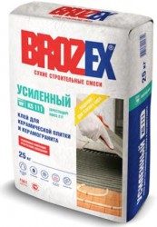 Клей для плитки Brozex KS 111 Усиленный 25 кг