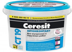 Грунт Бетонконтакт Ceresit СТ19 морозостойкий 3кг