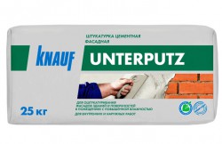 Штукатурка цементная фасадная KNAUF Unterputz (Унтерпутц) 25 кг