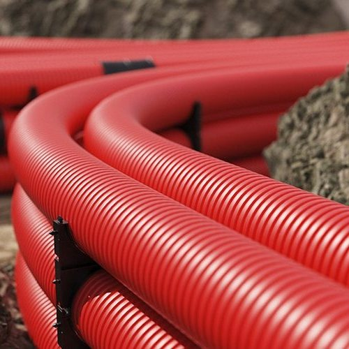 Трубы гофрированные ПНД и ПВХ