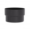 Муфта водосточной трубы ПВХ, Графит Grand Line Standart D120/90