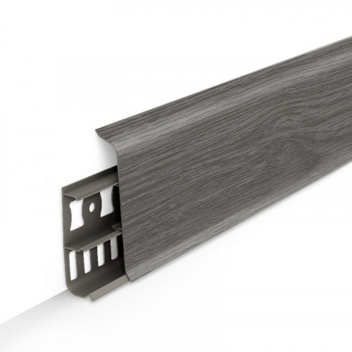 Плинтус Lexida 80, 278 Сосна серая, 2,2м. с кабель каналом