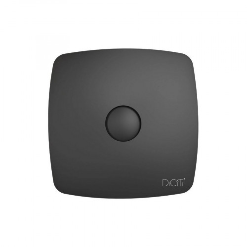 Вентилятор осевой вытяжной D98 Rio 4C Matt black DiCiTi