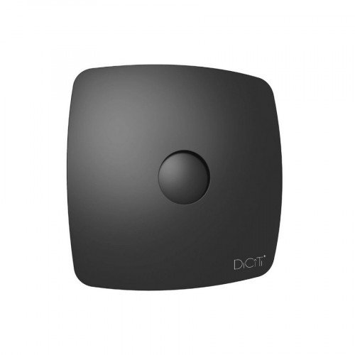 Вентилятор осевой вытяжной D98 Rio 4C Matt black DiCiTi
