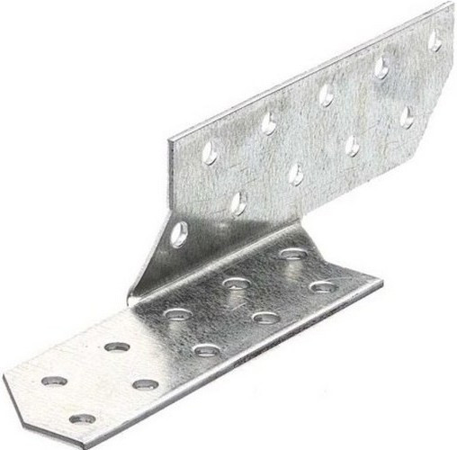 Держатель балки правый 190*40*40*2, оцинкованный