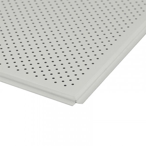 Панель с открытыми стыками Tegular AP600A6/45 А903RUS/F 600х600мм, Белый матовый с перфорацией d=1,5