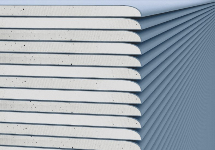 Гипсокартон ГКЛЗ АкустикГипс 2000х1200х12.5 звукоизоляционный, ТехноСонус