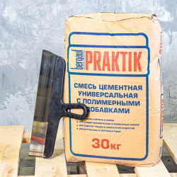 Кладочная цементная смесь М100 30кг Bergauf Praktik