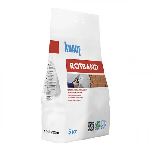 Штукатурка гипсовая Knauf Ротбанд 5 кг