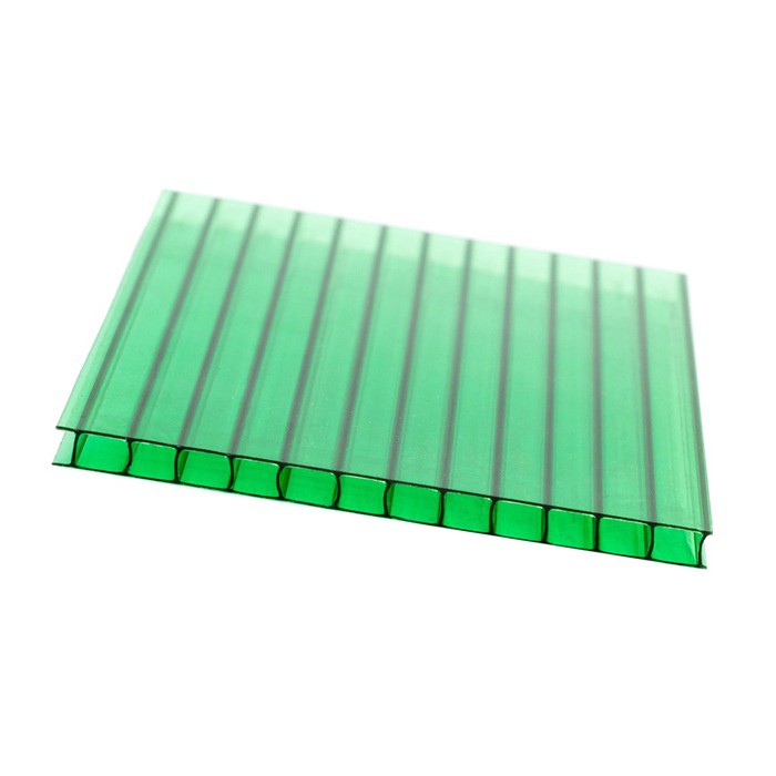 Поликарбонат 2100х6000х10мм (зеленый) UltraPlast 1,04кг/м2