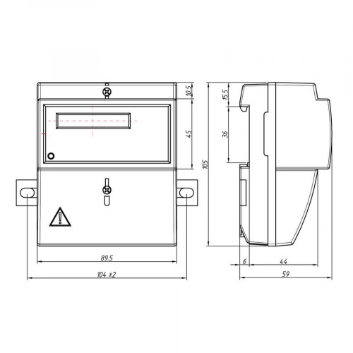 Счетчик СЕ 101 R5.145 М6 1 ф 5-60А 230В 1 тарифный