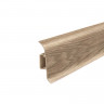 Плинтус Ideal Классик 55, 208 Дуб мокко, 2,2м с кабель-каналом