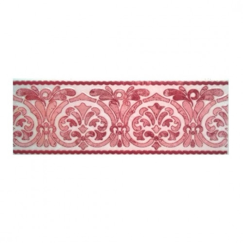 Бордюр Мрамор 200х70 мм розовый БКСМ