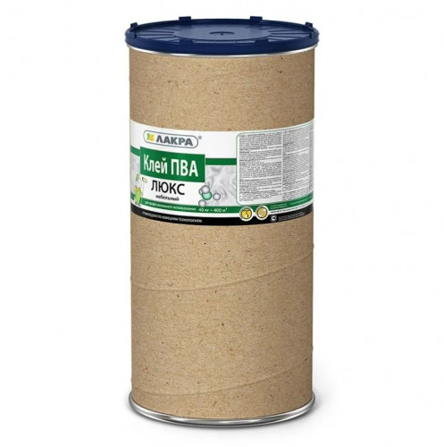 Клей ПВА мебельный Люкс 40 кг, Лакра