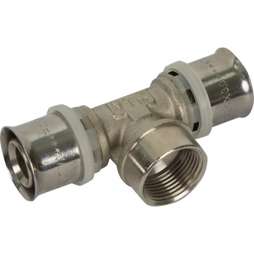 Тройник пресс 26х3/4"х26 внутренняя резьба Valtec VTm.232.N.260526