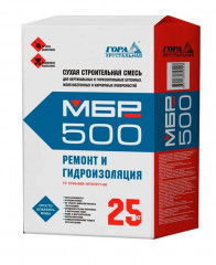 Ремонтная смесь для бетона МБР500М Морозостойкая, 25кг Гора Хрустальная