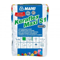 Клей для плитки Mapei Keraflex Maxi серый C2TE S1, 25кг