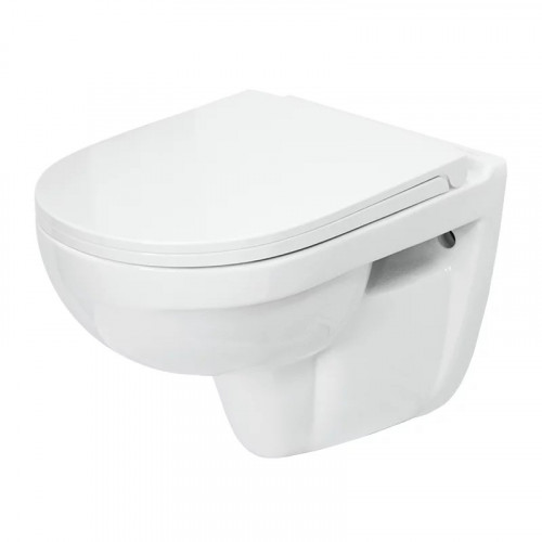 Унитаз подвесной Best DM 346х495х386мм, прямой выпуск SANITA LUXE