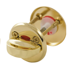 Завертка дверная Шлосс WC 112 M золото 02002