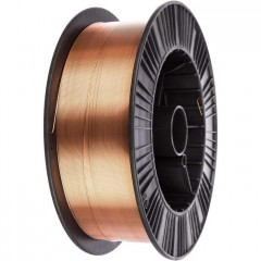 Проволока омедненная сварочная ER70S-6, 0,8мм, (D270) WS WELDESHIP 15кг