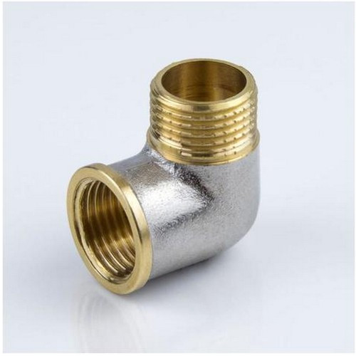 Угольник латунный 1/2" внутренняя/наружная резьба Aquasfera 9002-01