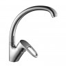 Смеситель для кухни одноручный поворотный высокий излив Decoroom DR67021