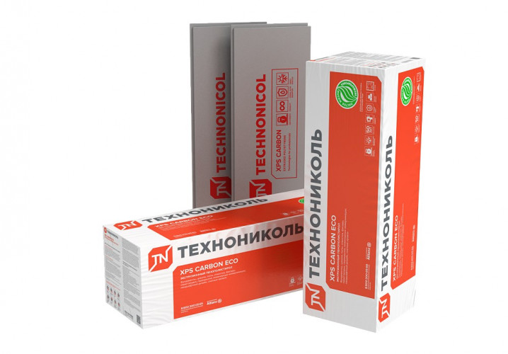 ЭПП Шведская плита CARBON ECO SP (2360*580*100) 4шт. 5,475м2 (0,5475м3) Технониколь