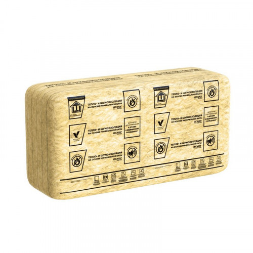 Утеплитель ISOVER Каркас П37 15кг/м3 (100х610х1170мм) 10шт. 7,14м2 (0,714м3)
