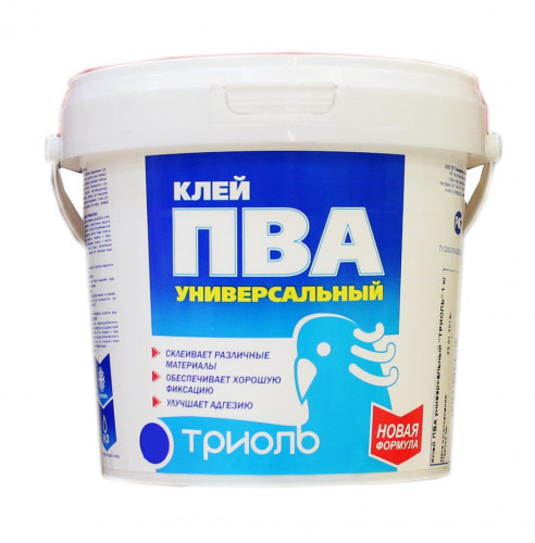Клей ПВА универсальный Триоль 10 кг