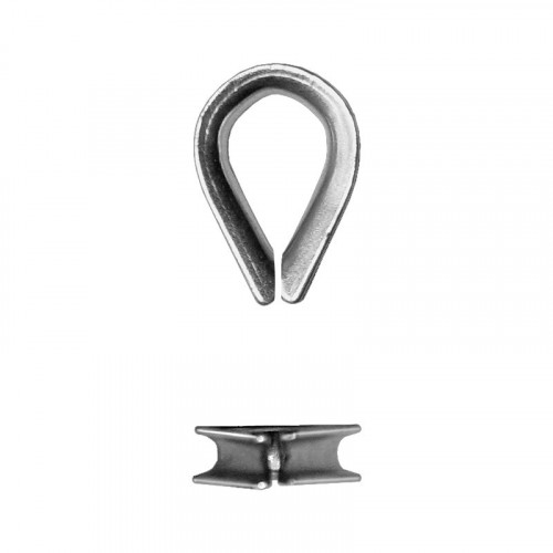 Коуш DIN6899 М8 оцинкованный (2шт) SWFS