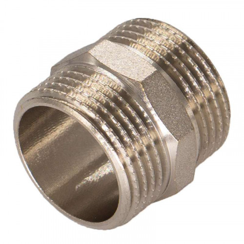 Ниппель латунный 3/4" наружная резьба СТМ CRNM0034