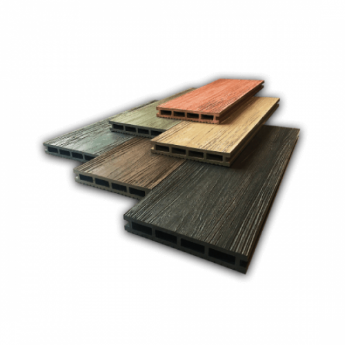 Террасная доска ДПК 140х22мм, 3D тиснение, Венге