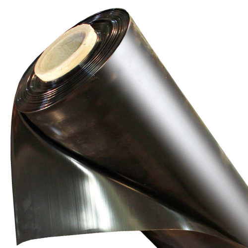 Пленка полиэтиленовая черная (1500х2) х 0,1мм (100мкм) техническая ГОСТ (100 п.м.)