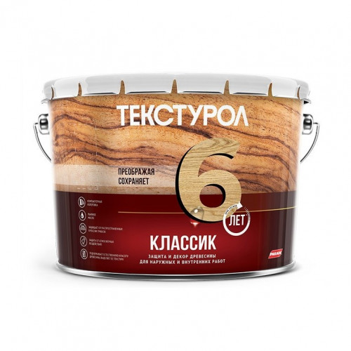 Деревозащитное средство Текстурол Классик, Черешня 3л ЛАКРА
