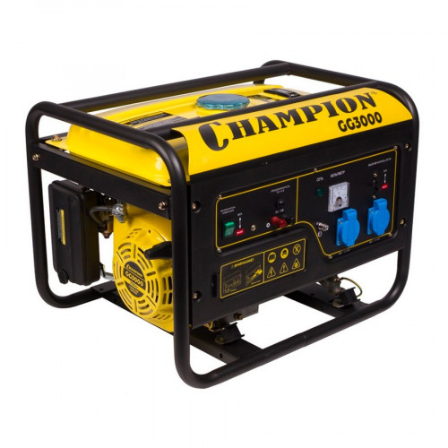 Бензиновый генератор 2,5 кВт Champion GG3000