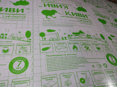 Сотовый поликарбонат 3,7мм Прозрачный 2,1х6м Киви Полигаль, 0,435кг/м2