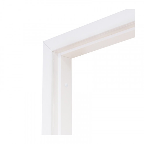 Комплект дверной коробки 600мм с фурнитурой ламинированный Белый Олови