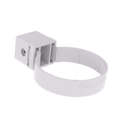 Хомут водосточной трубы ПВХ Kliker, белый Grand Line Premium D120/90