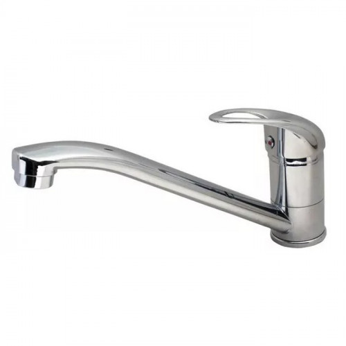 Смеситель для кухни одноручный, шпилька, гусак 25см РемоКолор 67-0-714