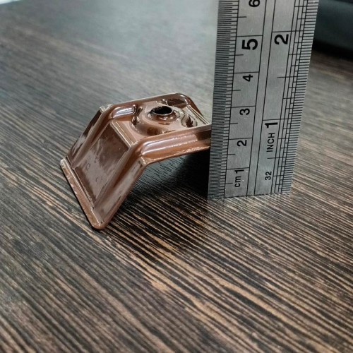 Скоба для поликарбоната Polygal Greca трапеция металлическая 18шт.