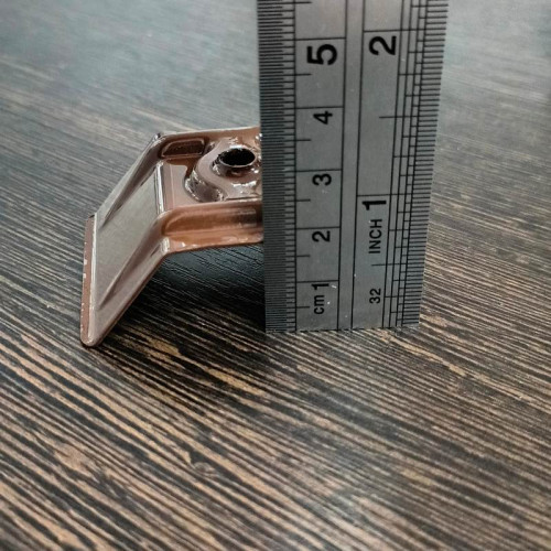 Скоба для поликарбоната Polygal Greca трапеция металлическая 18шт.