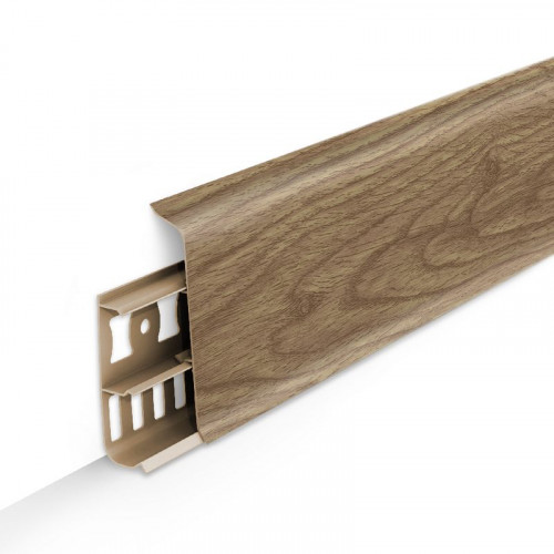 Плинтус Lexida 80, 228 Дуб классик, 2,2м. с кабель каналом