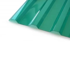 Поликарбонат трапеция МП/С-20 2000х1150х0,8мм (Зеленый) Berolux
