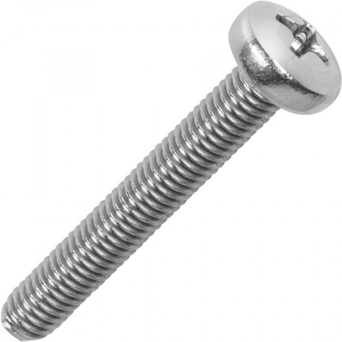Винт с полукруглой головкой М4х70 DIN7985, оцинкованный, 1шт