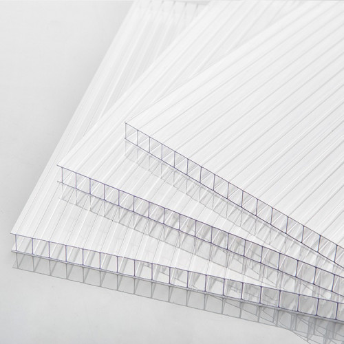 Сотовый поликарбонат 10мм Прозрачный 2,1х6м Berolux 1,4кг/м2