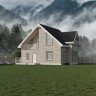 Фиброцементный сайдинг Roofas Click Доломит 12х200(190)х2500мм, 0.5м2