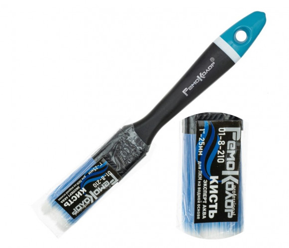 Кисть плоская 25мм, Олимп Аква Ремоколор 01-8-210