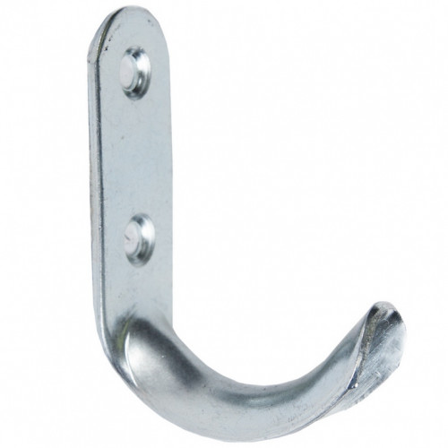Крючок-вешалка 70*20*2мм цинк №7
